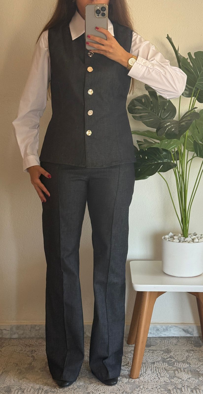 Ensemble Denim Élégance