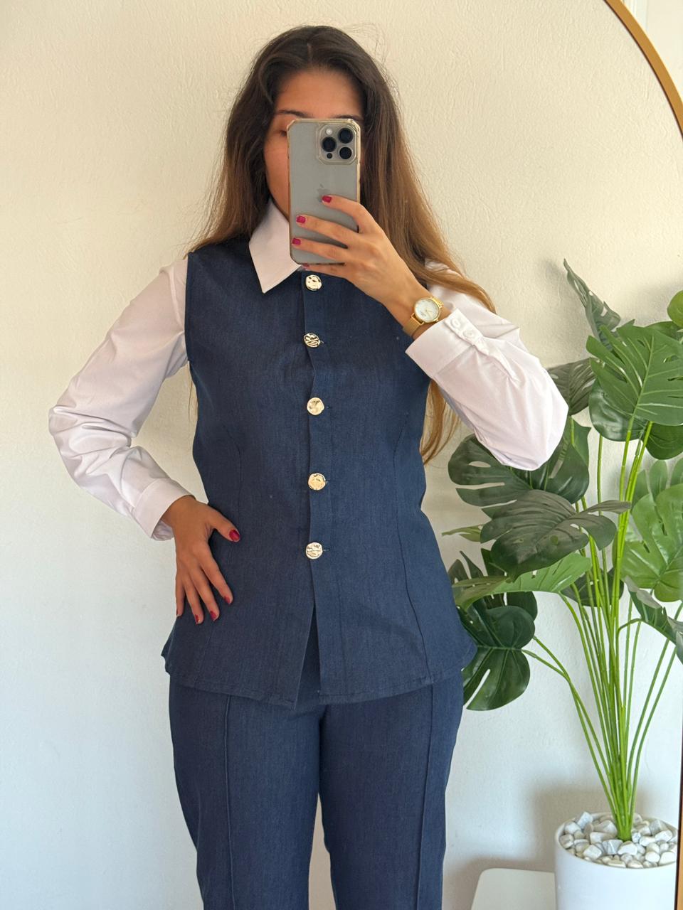 Ensemble Denim Élégance